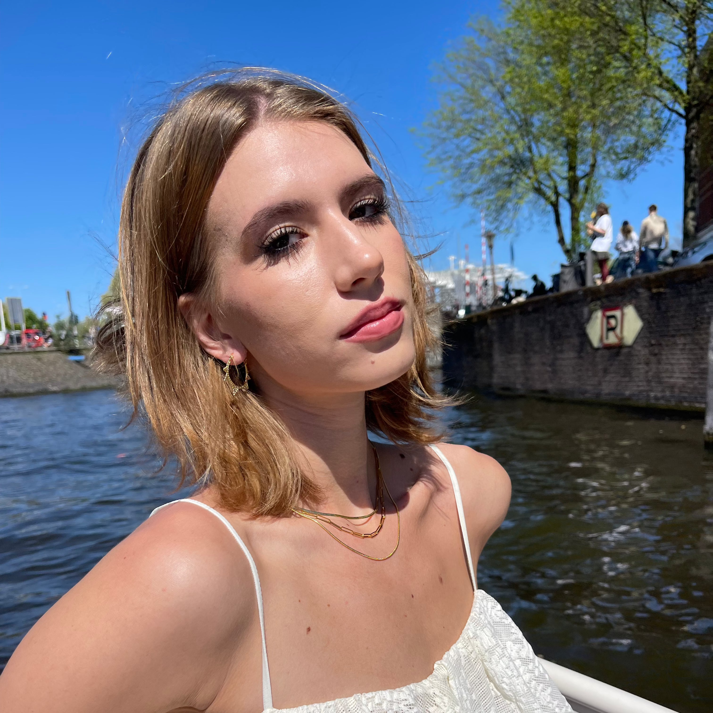 Goud Vergulde Indiase Ster Oorbellen