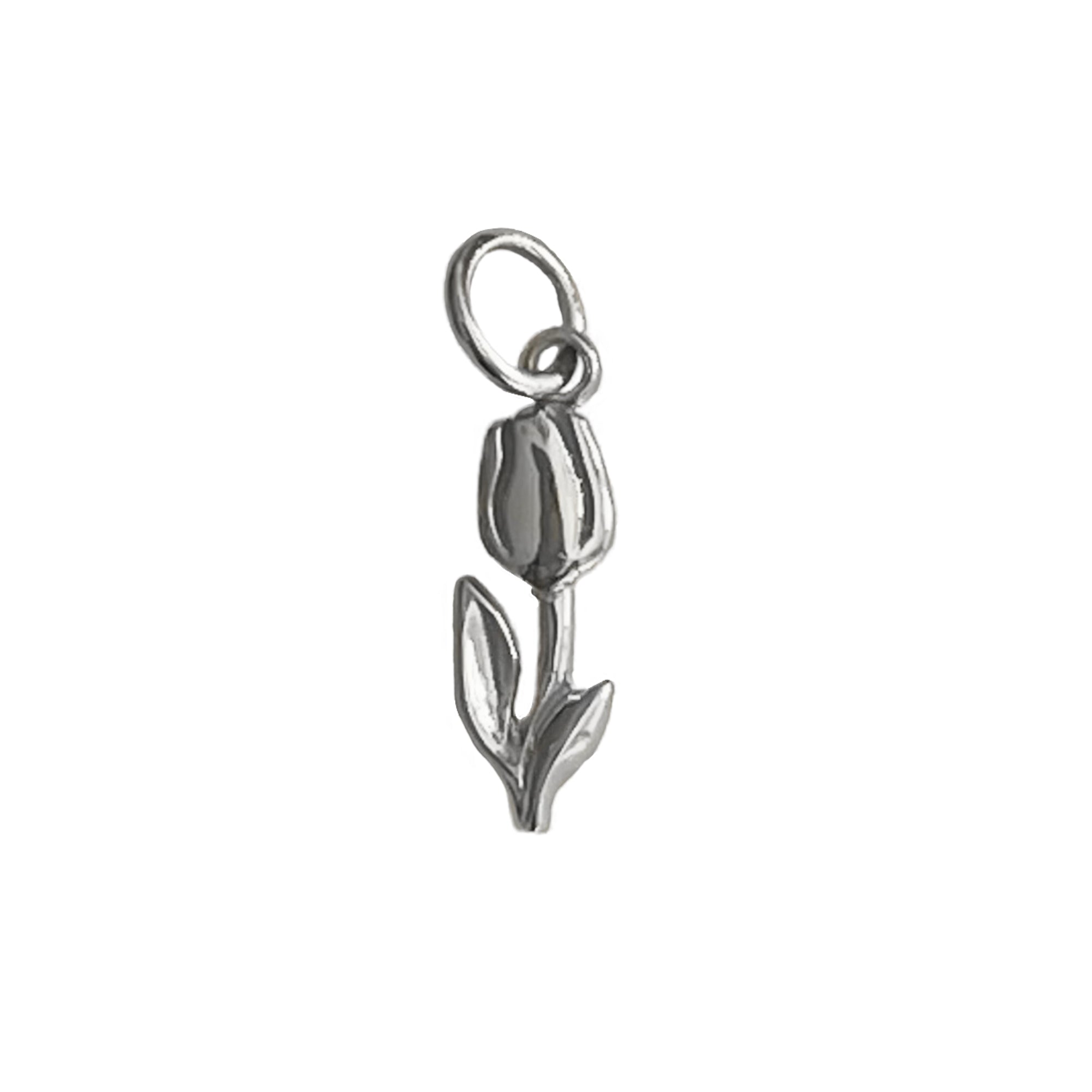 bangle tulip silver