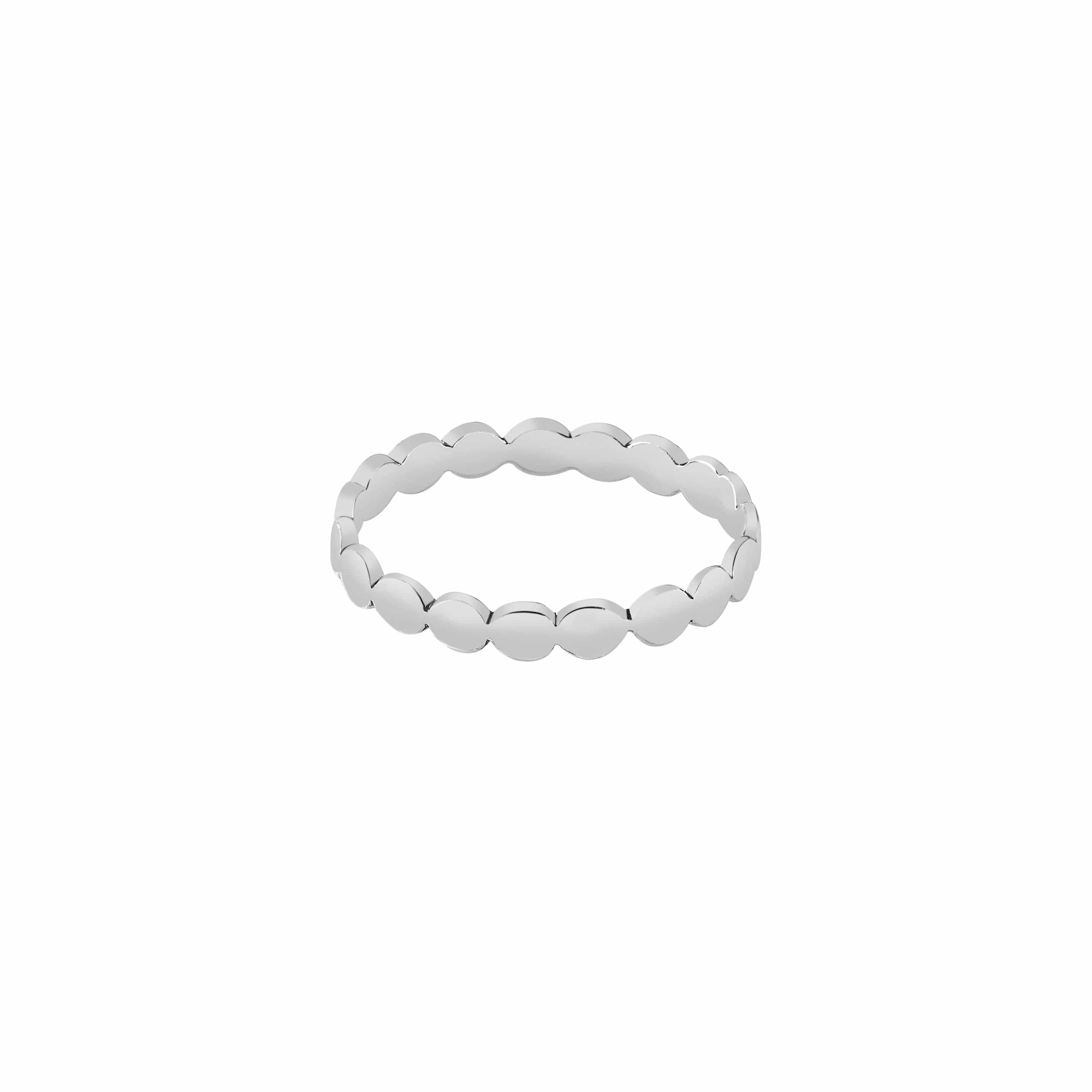 925 silver multiple rounds ring