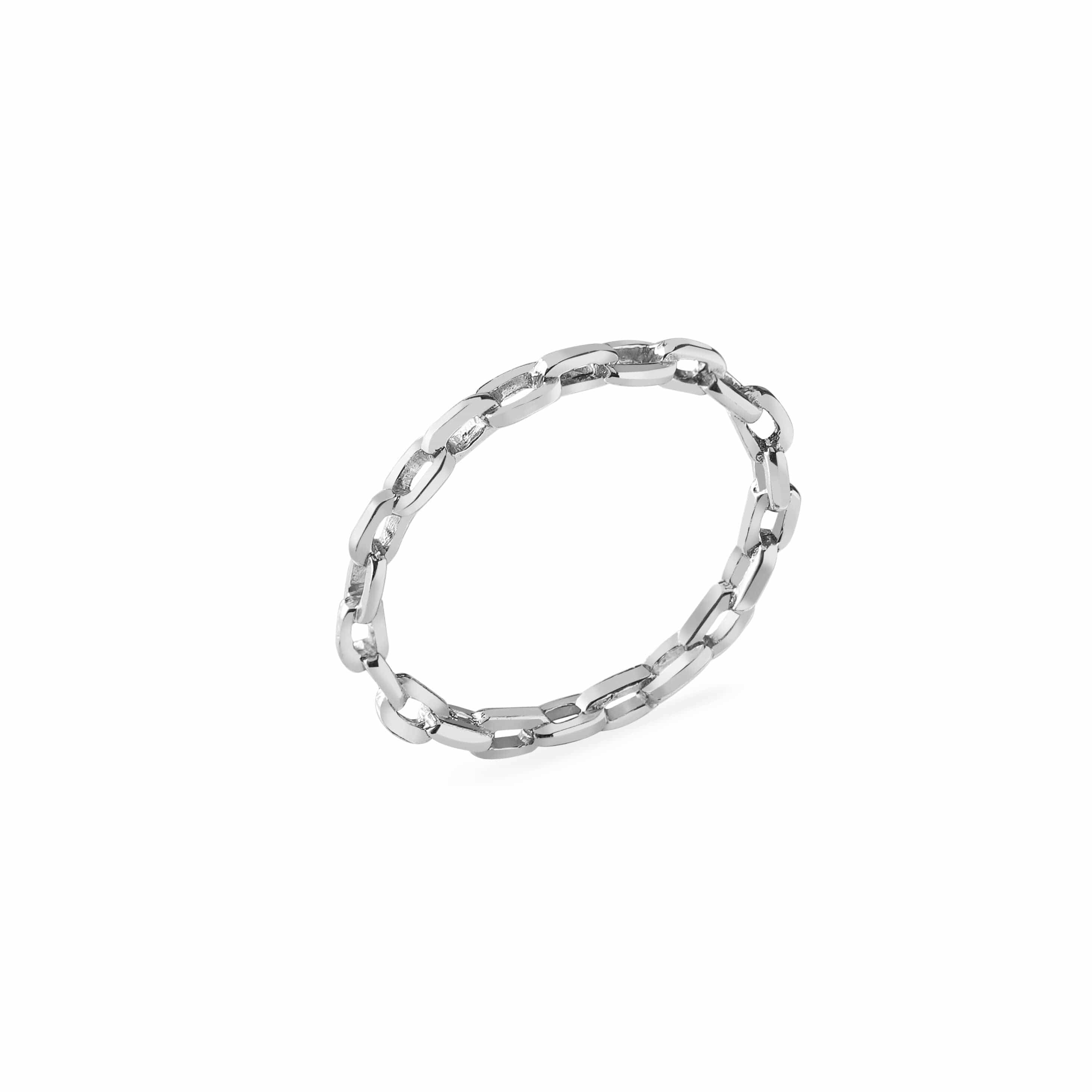 Silver Chain Ring