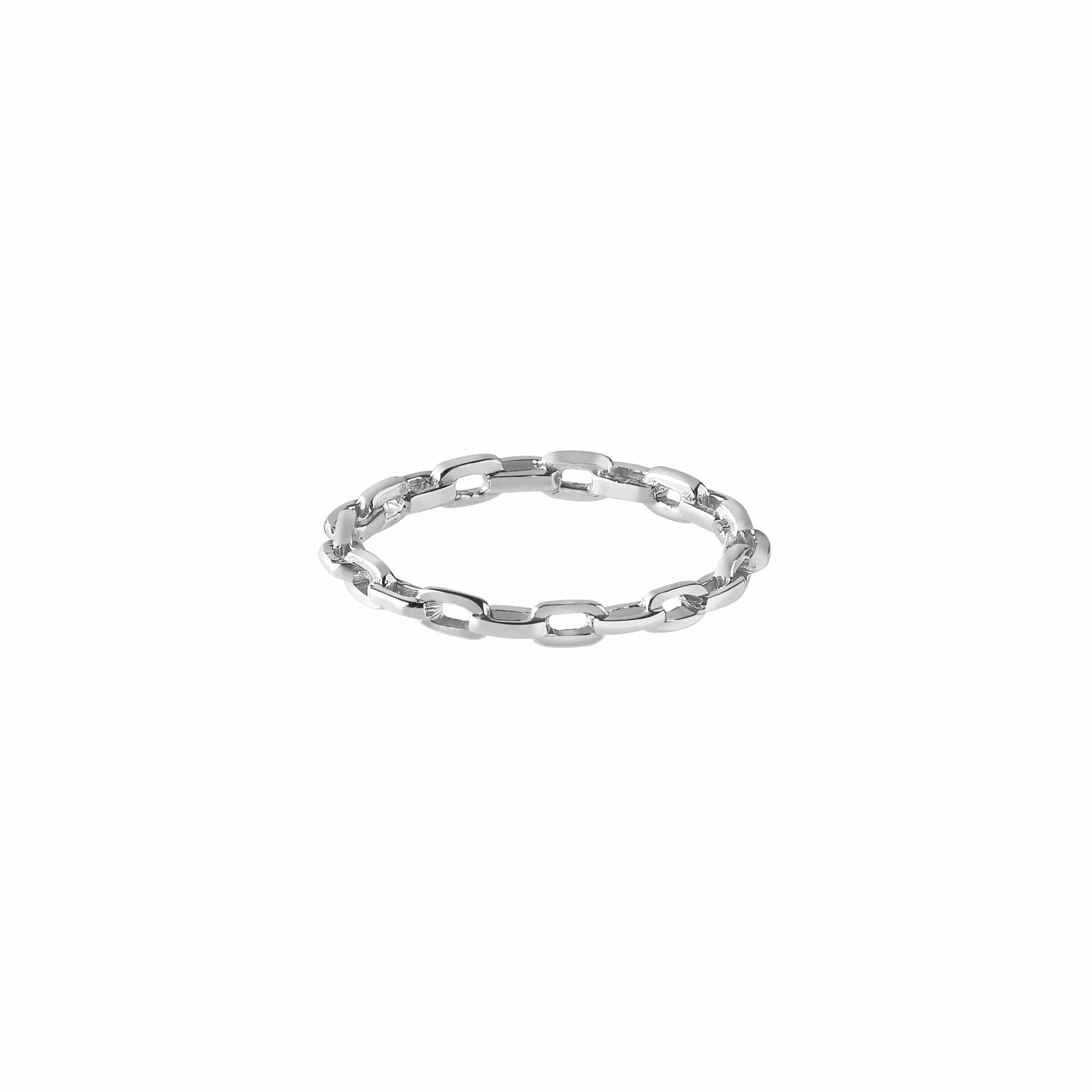 Silver Chain Ring