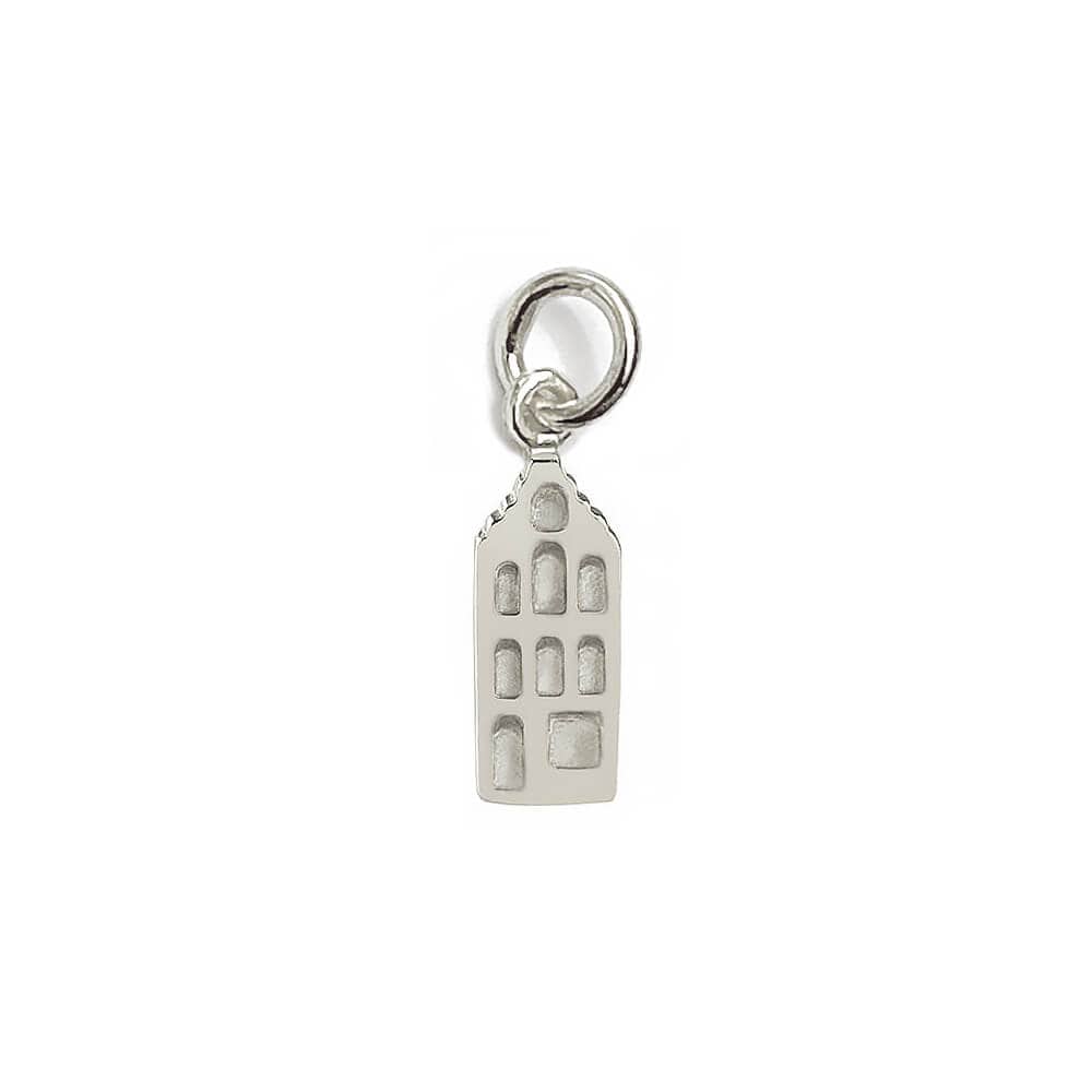 Amsterdam Canal House Silver Pendant