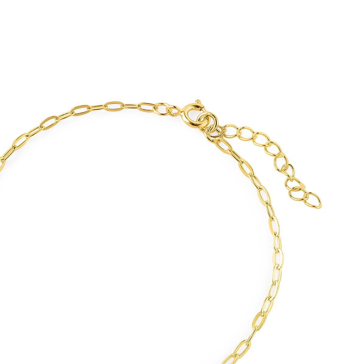 close-up Gold Plated Bracelet Short Link