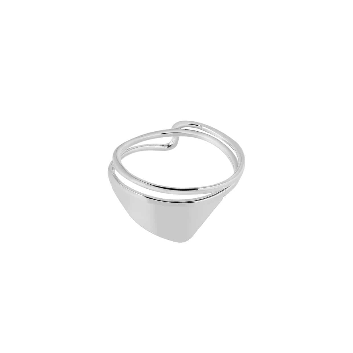 silver shark ring